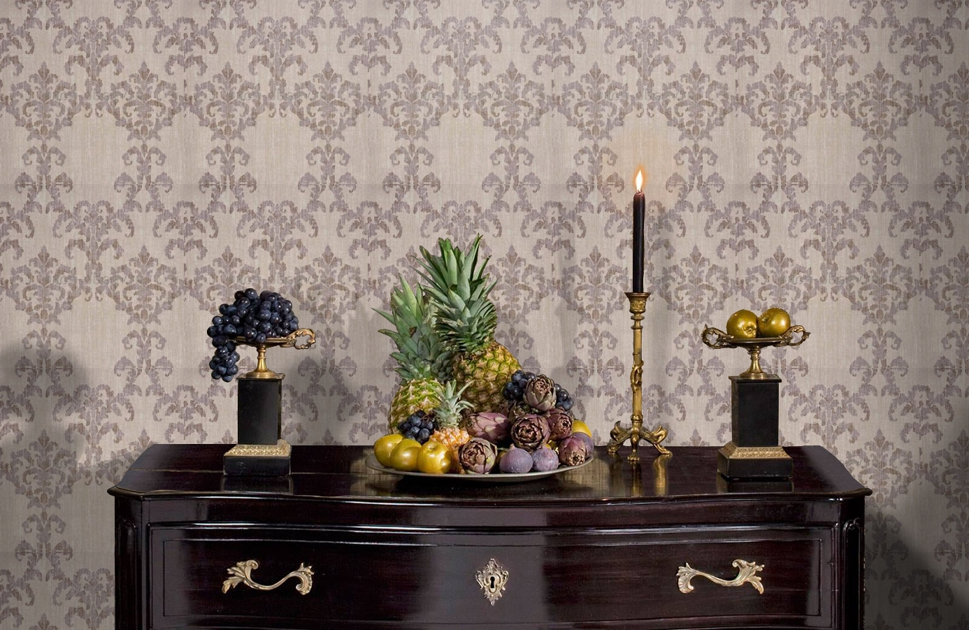 Обои 72440447 фото в интерьере гостиной