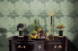 Обои CER307 фото в интерьере гостиной превью