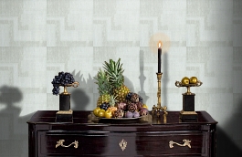 Обои MET102 фото в интерьере гостиной превью