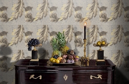 Обои 4334 фото в интерьере гостиной превью