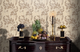 Обои 7029 фото в интерьере гостиной превью