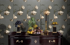 Обои 9814 фото в интерьере гостиной превью