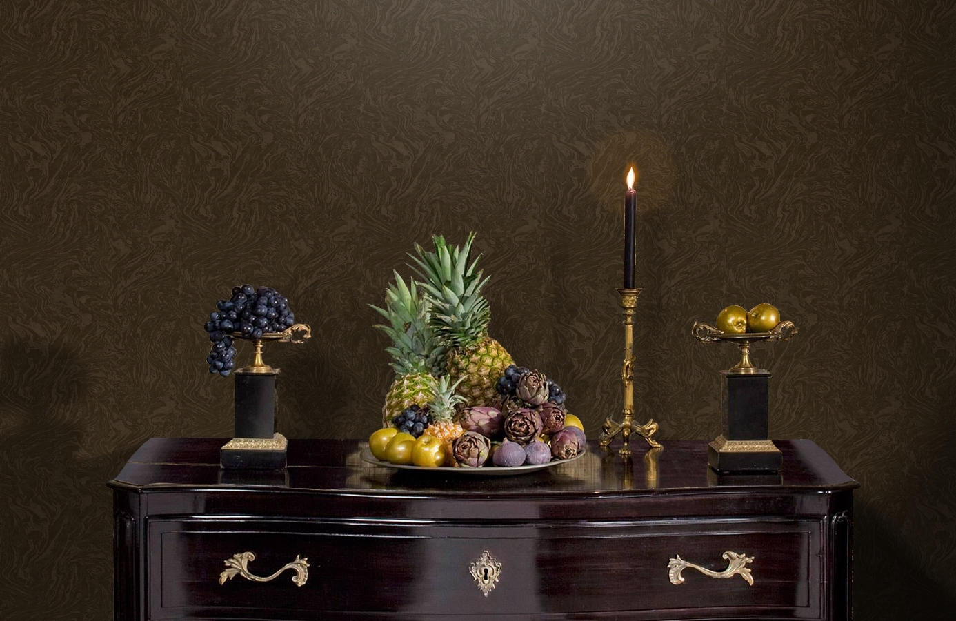 Обои Z12848 фото в интерьере гостиной