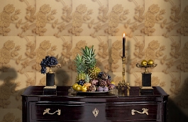 Обои 90121 фото в интерьере гостиной превью