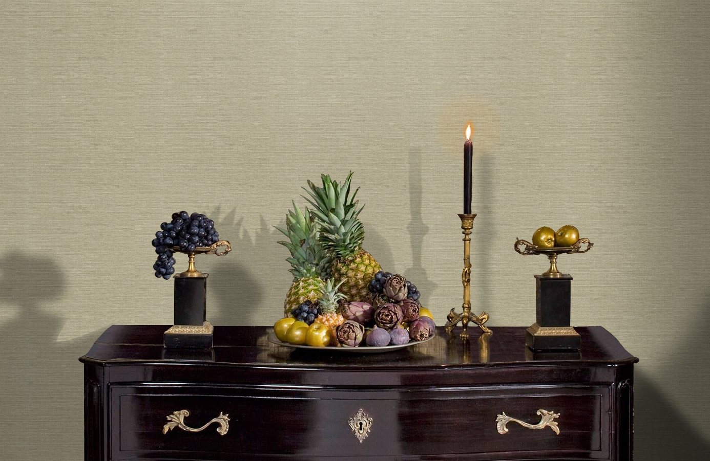 Обои 45111 фото в интерьере гостиной