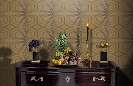 Обои 55010 фото в интерьере гостиной превью