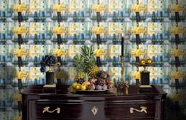 Обои 58509 фото в интерьере гостиной превью