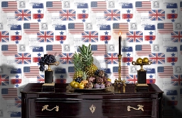 Обои 2988 фото в интерьере гостиной превью