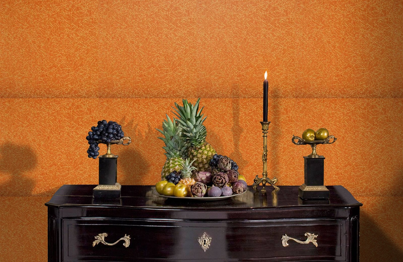 Обои 208013 фото в интерьере гостиной