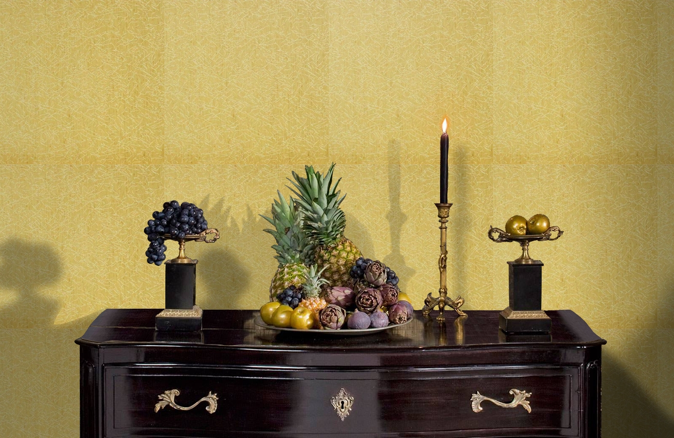 Обои 208016 фото в интерьере гостиной