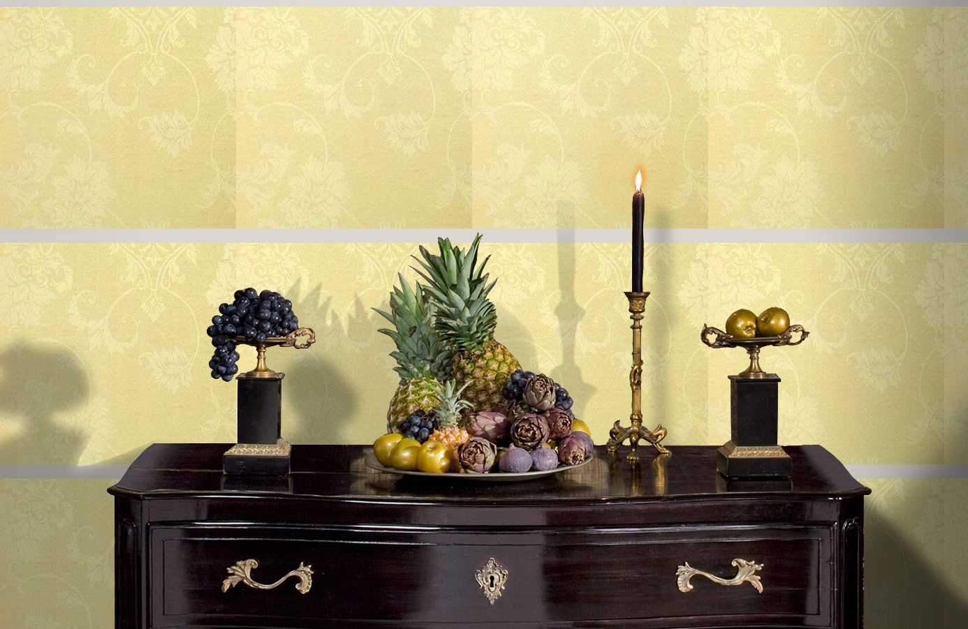 Обои 208023 фото в интерьере гостиной