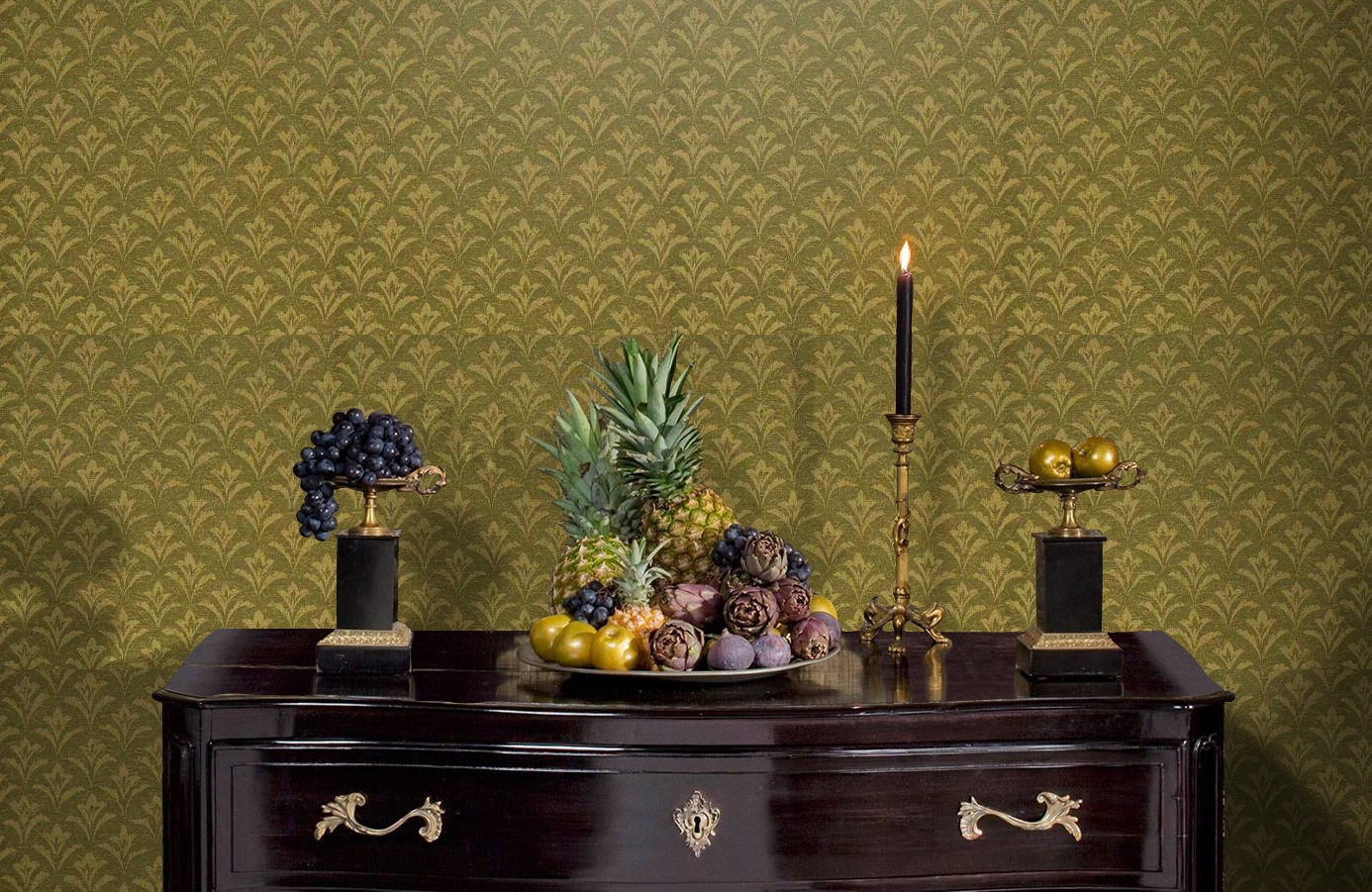 Обои 208036 фото в интерьере гостиной