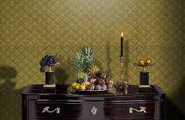 Обои 208036 фото в интерьере гостиной превью