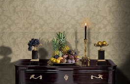 Обои 58-54401 фото в интерьере гостиной превью