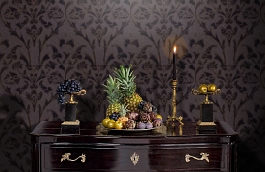 Обои 10303 фото в интерьере гостиной превью