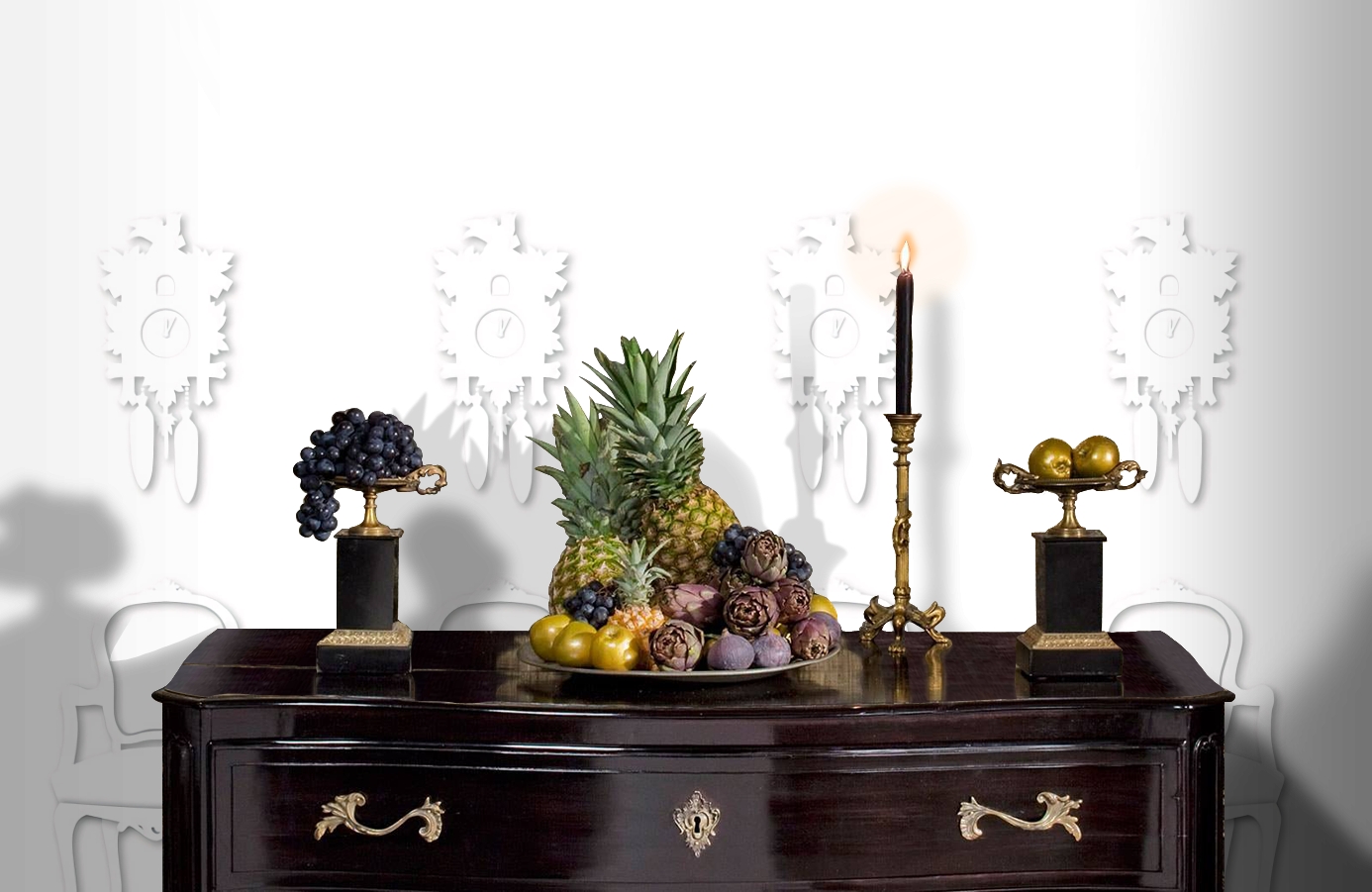 Обои P010903-2 фото в интерьере гостиной