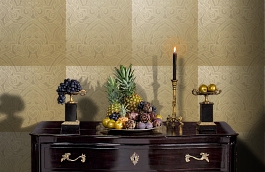 Обои OX242 фото в интерьере гостиной превью