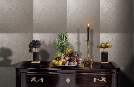 Обои OX243 фото в интерьере гостиной превью