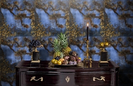 Обои KAD108 фото в интерьере гостиной превью