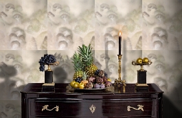 Обои KAD705 фото в интерьере гостиной превью