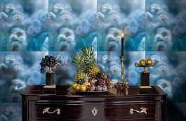 Обои KAD708 фото в интерьере гостиной превью