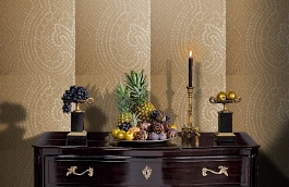 Обои DR 54 фото в интерьере гостиной превью