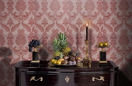 Обои VN-1D фото в интерьере гостиной превью