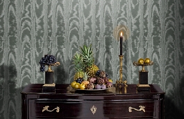 Обои VN-21M фото в интерьере гостиной превью