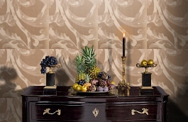 Обои 1308 фото в интерьере гостиной превью