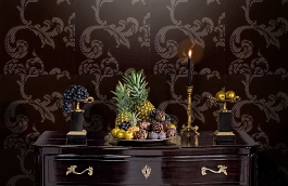 Обои 2509 фото в интерьере гостиной превью