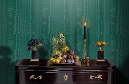 Обои 306-17 фото в интерьере гостиной превью