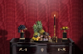 Обои 306-18 фото в интерьере гостиной превью