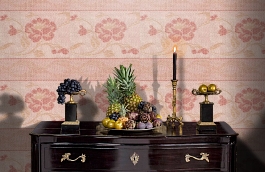 Обои 600-39 фото в интерьере гостиной превью