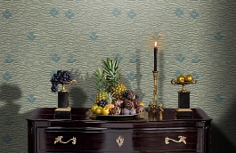 Обои 800 850-89 фото в интерьере гостиной превью