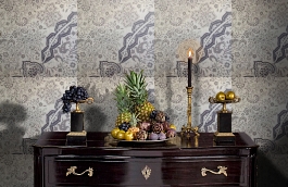 Обои 9110 D30 фото в интерьере гостиной превью