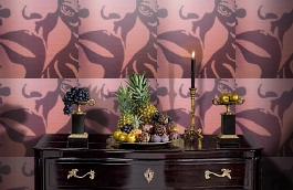 Обои 9130 V7 фото в интерьере гостиной превью