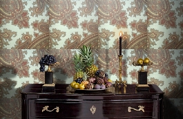 Обои 9150 C15 фото в интерьере гостиной превью