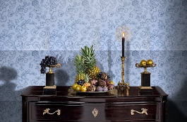 Обои 9160 A3 фото в интерьере гостиной превью