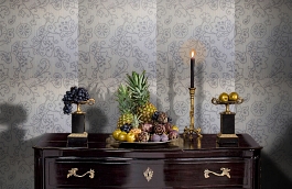 Обои 9160 A30 фото в интерьере гостиной превью