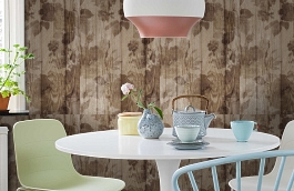 Обои 54177-4 фото в интерьере кухни превью