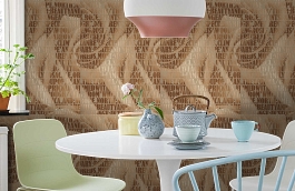 Обои 54186-5 фото в интерьере кухни превью