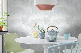 Обои 54190-1 фото в интерьере кухни превью