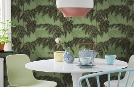 Обои 54190-5 фото в интерьере кухни превью