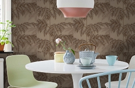 Обои 54190-6 фото в интерьере кухни превью