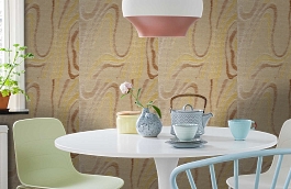 Обои 12 VNS-A фото в интерьере кухни превью