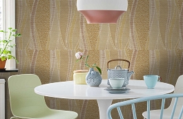 Обои 12 VNS-C фото в интерьере кухни превью