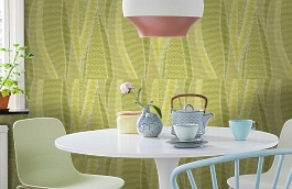 Обои 13 VNS-C фото в интерьере кухни превью