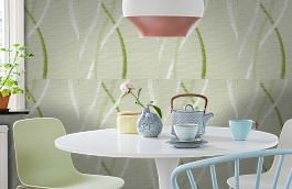 Обои 14 VNS-D фото в интерьере кухни превью