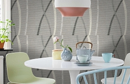 Обои 16 VNS-D фото в интерьере кухни превью