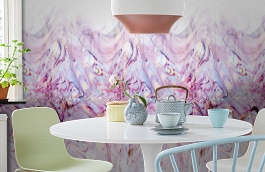 Обои 24125 фото в интерьере кухни превью